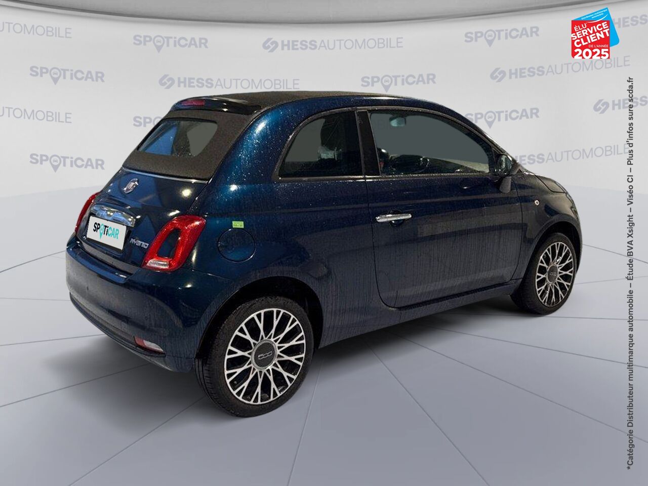 Véhicule d'occasion FIAT 500C 1.0 70CH BSG S/S PACK CONFORT chez Renault Colmar