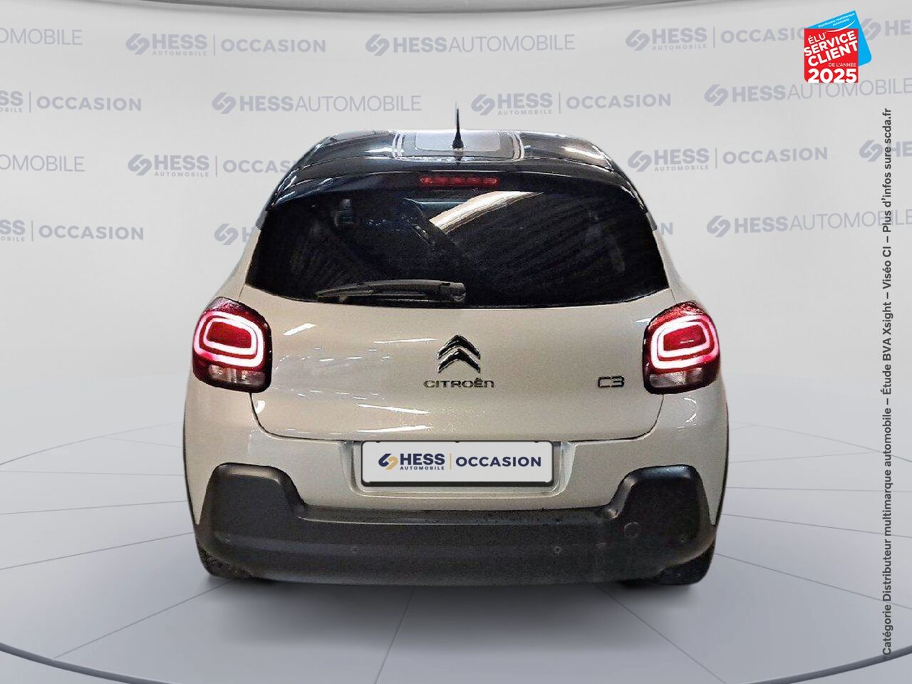 Véhicule d'occasion CITROEN C3 1.2 PURETECH 110CH SS C-SERIES 120-121G chez Nissan Nancy