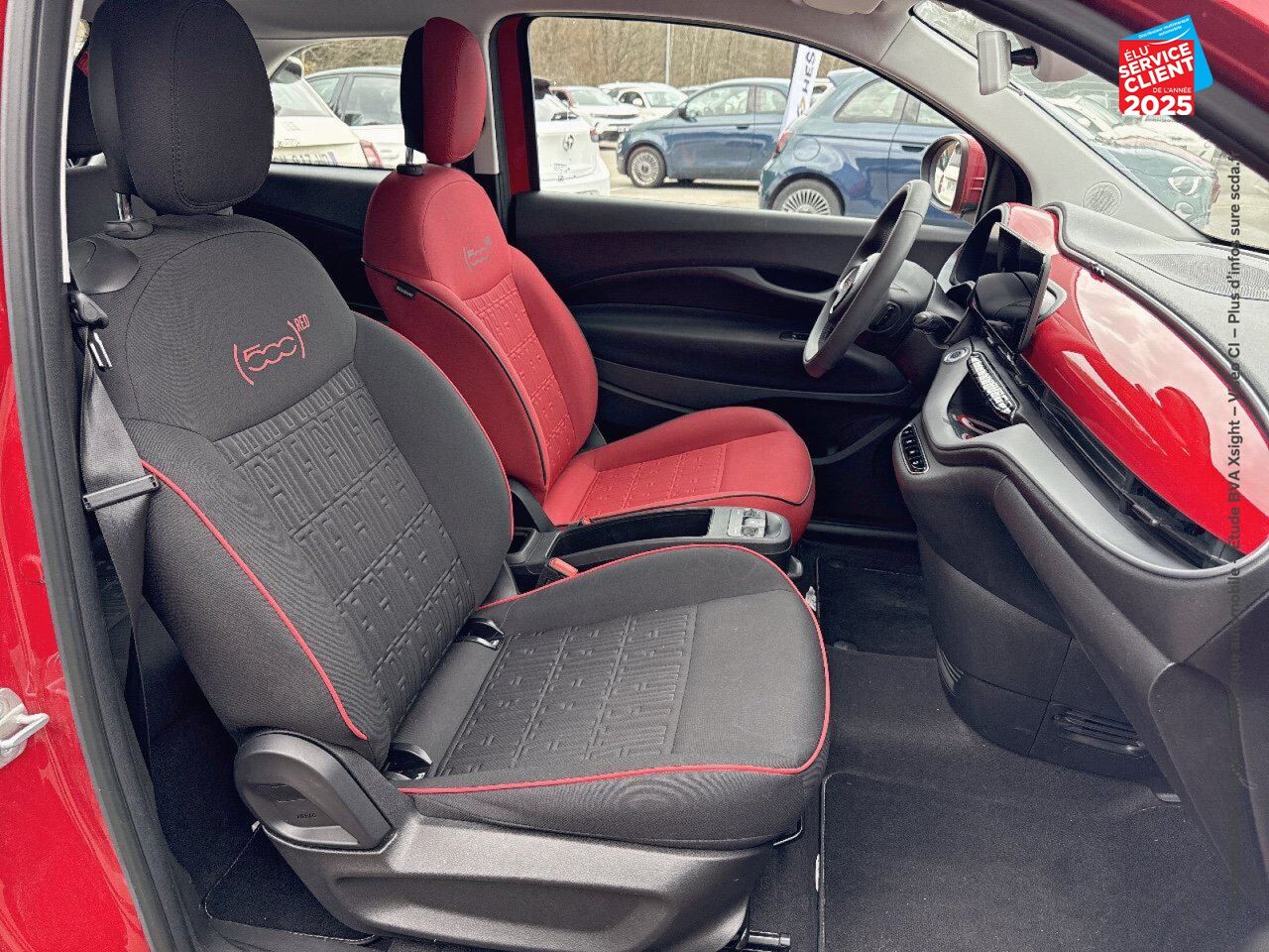 Véhicule d'occasion FIAT 500 E 95CH RED STEP1 GPS CAMERA chez Renault Sélestat