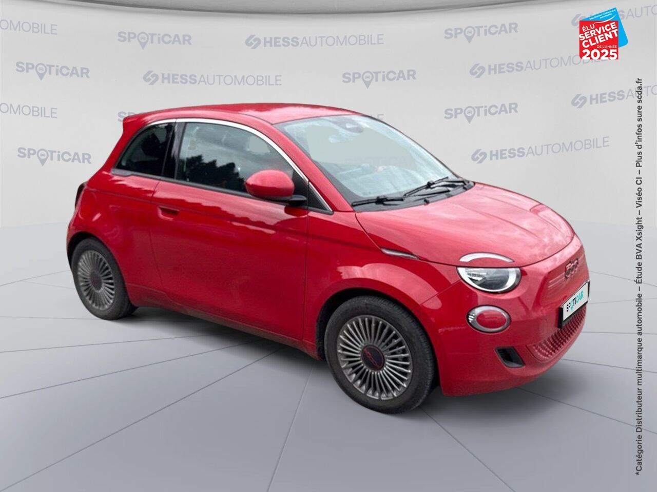 Véhicule d'occasion FIAT 500 E 95CH RED STEP1 GPS CAMERA chez Renault Sélestat