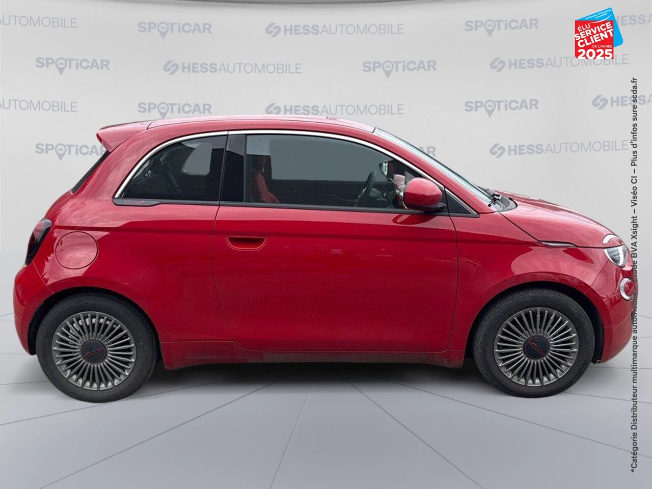 Véhicule d'occasion FIAT 500 E 95CH RED STEP1 GPS CAMERA chez Renault Sélestat