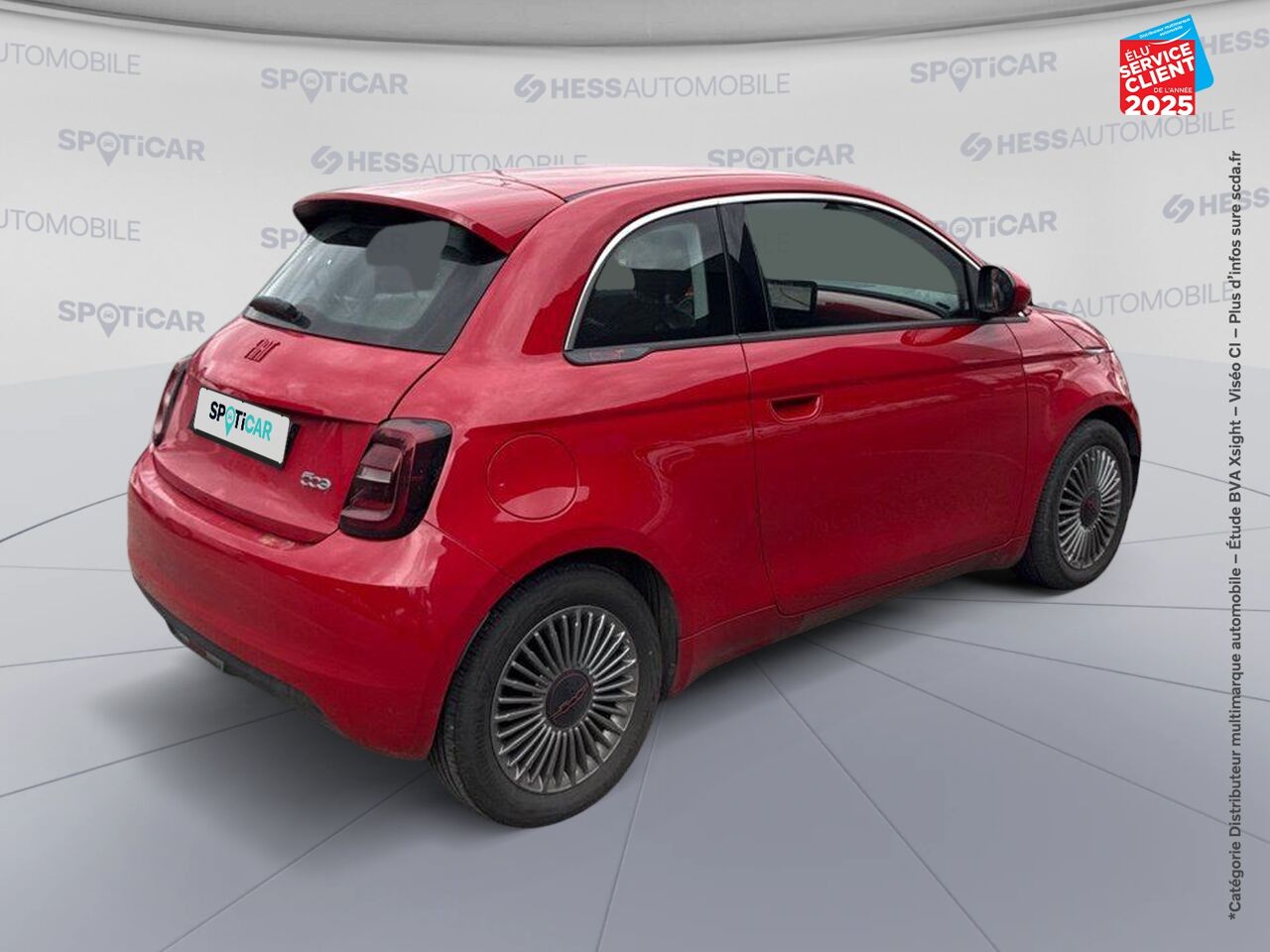 Véhicule d'occasion FIAT 500 E 95CH RED STEP1 GPS CAMERA chez Renault Sélestat