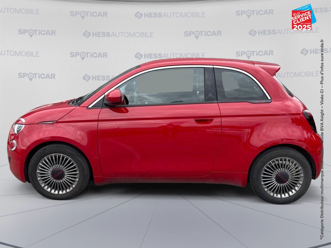 Véhicule d'occasion FIAT 500 E 95CH RED STEP1 GPS CAMERA chez Renault Sélestat