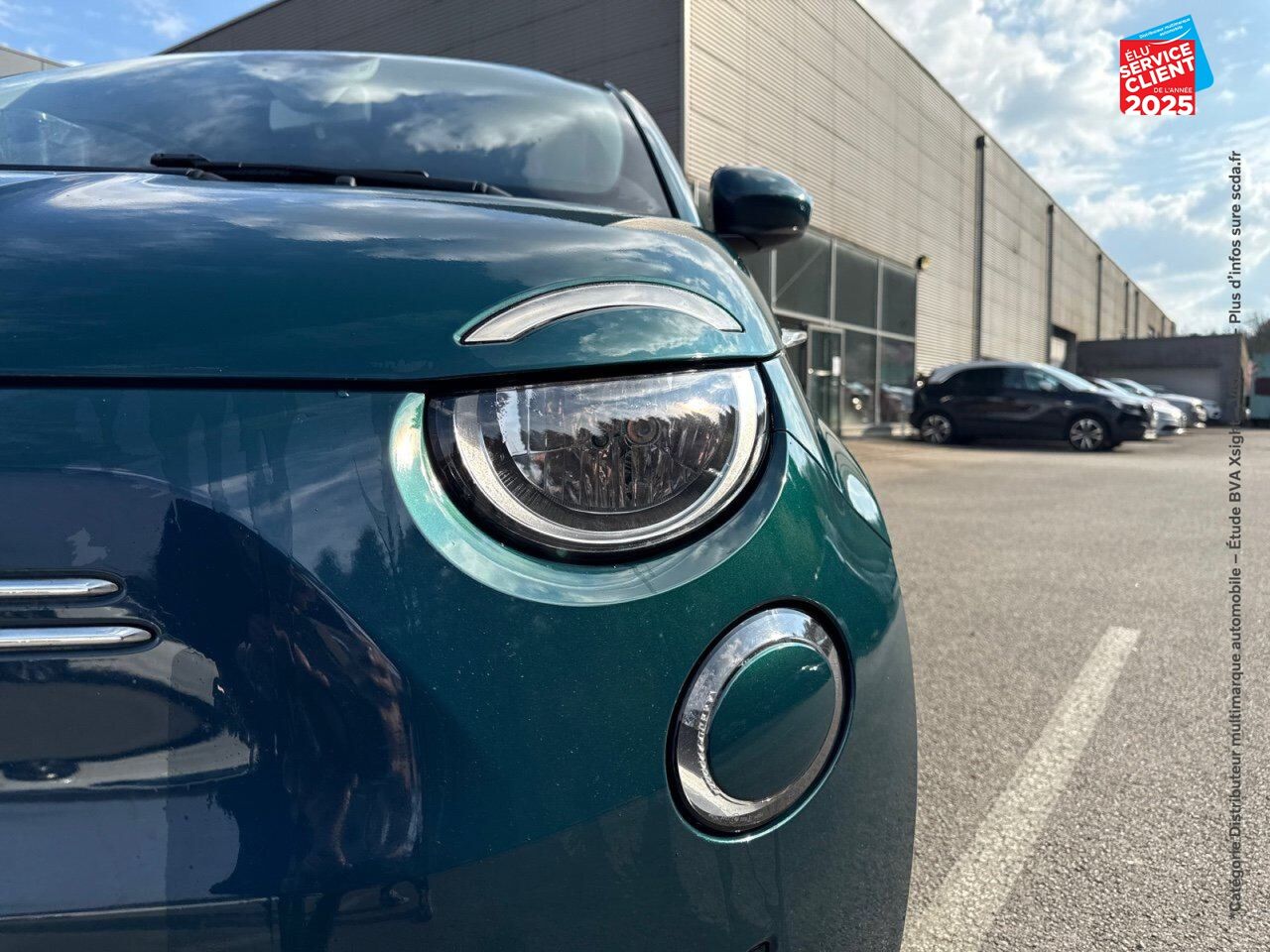Véhicule d'occasion FIAT 500 E 95CH ICONE GPS chez Hyundai Chalons