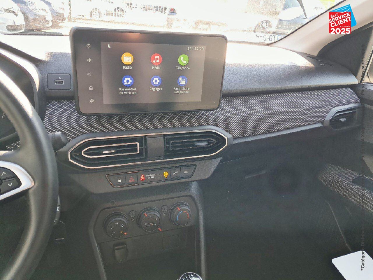 Véhicule d'occasion DACIA SANDERO 1.0 ECO-G 100CH CONFORT -22B chez Toyota Verdun