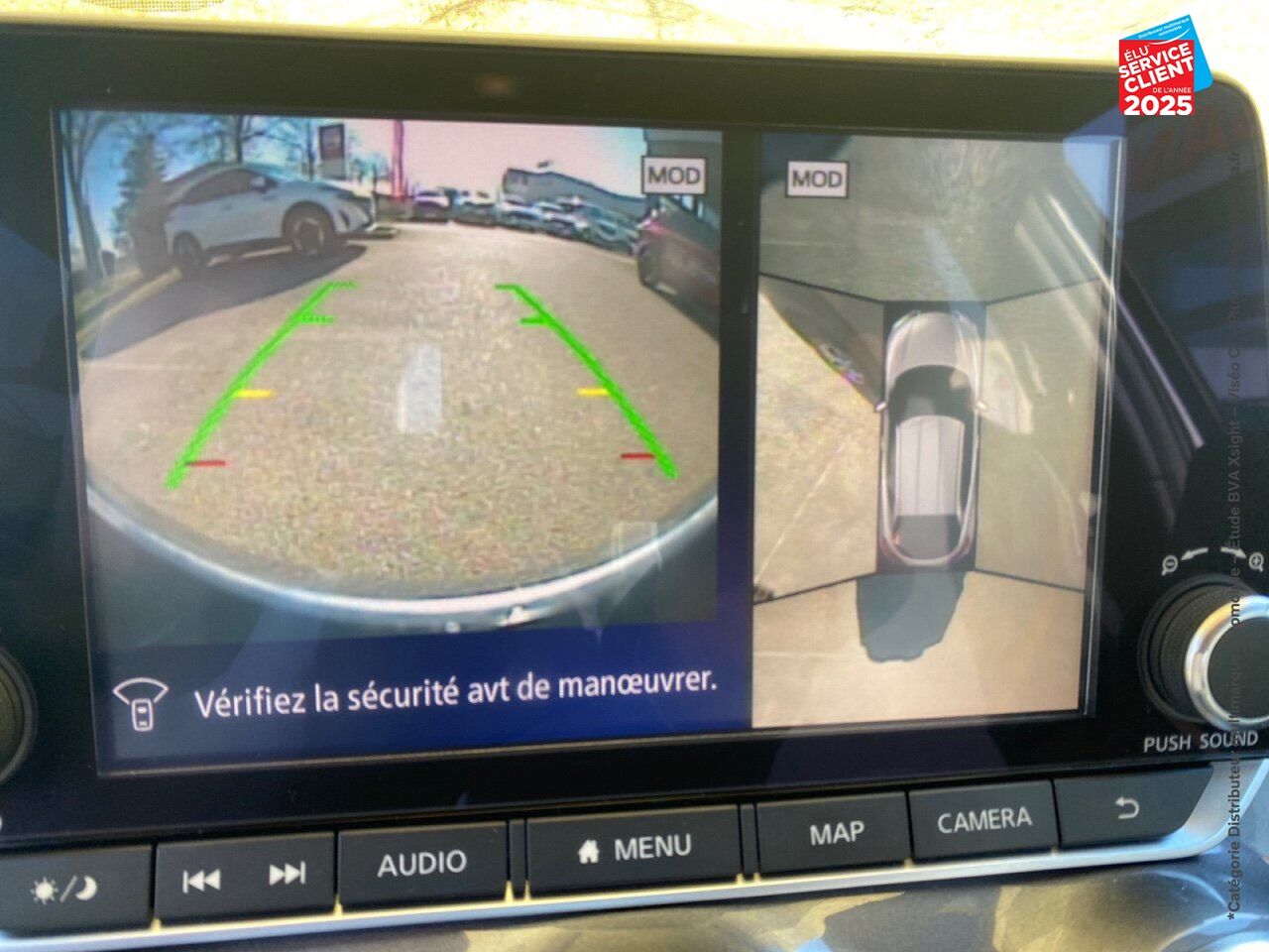 Véhicule d'occasion NISSAN JUKE 1.0 DIG-T 114CH TEKNA DCT 2021 SIEGES CHAUF CAMERA BOSE chez Renault Saint-Louis