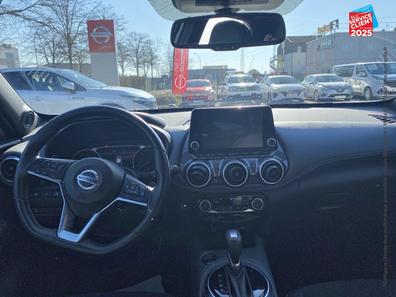 Véhicule d'occasion NISSAN JUKE 1.0 DIG-T 114CH TEKNA DCT 2021 SIEGES CHAUF CAMERA BOSE chez Renault Saint-Louis