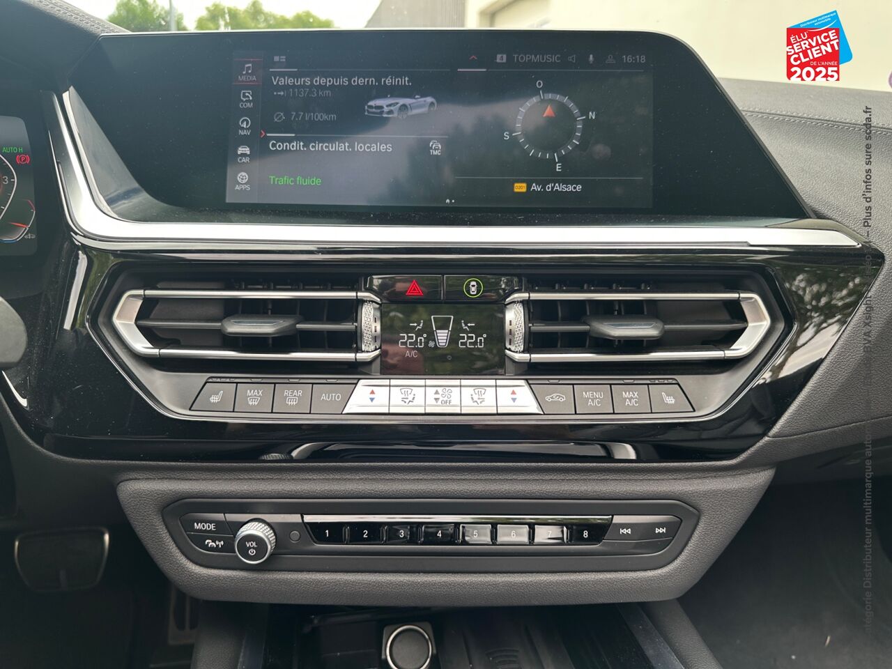 Véhicule d'occasion BMW Z4 ROADSTER SDRIVE30IA 258CH M SPORT SIEGE CHAUF CAMERA GPS chez BMW Colmar