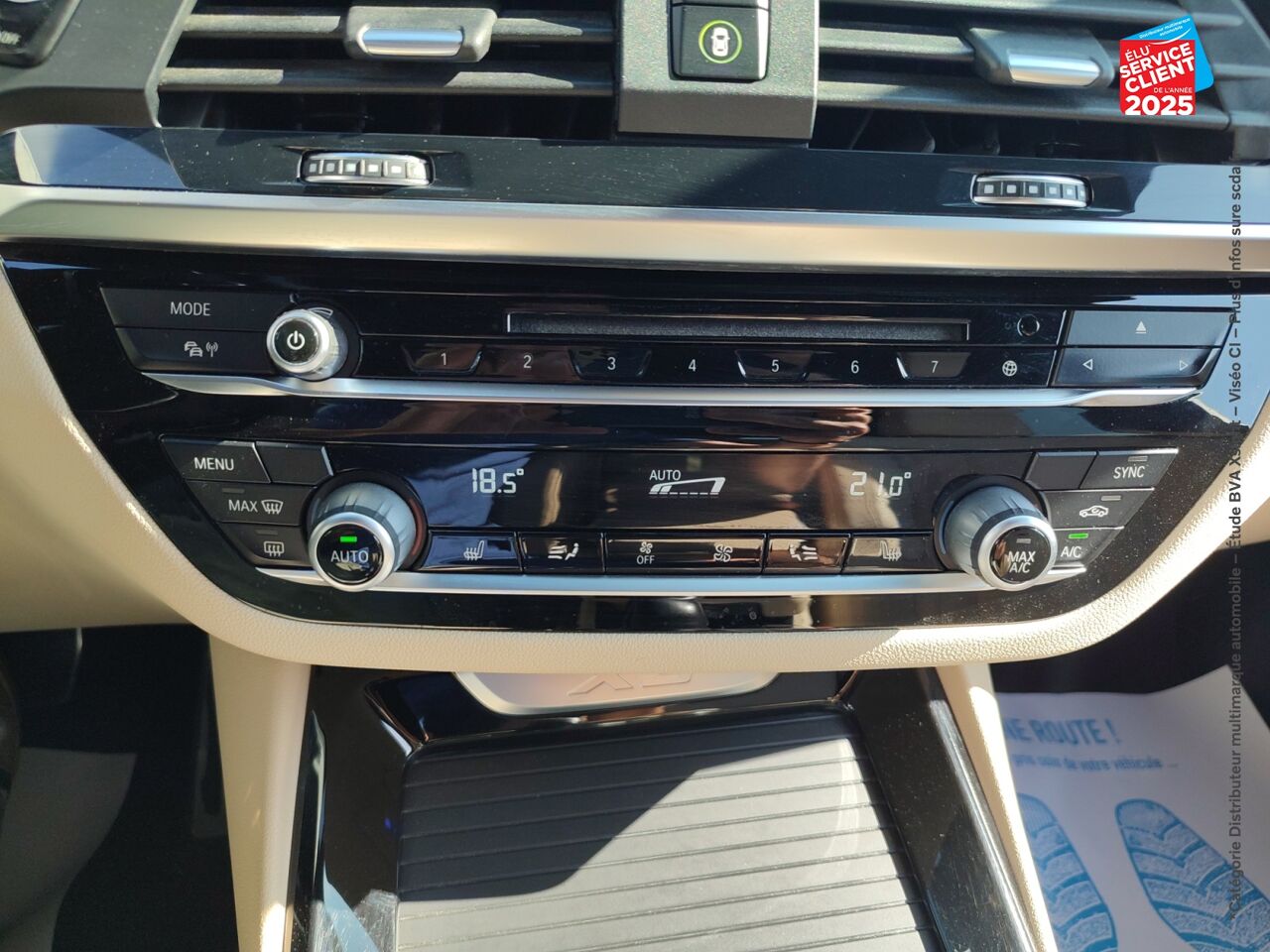 Véhicule d'occasion BMW X3 SDRIVE18DA 150CH M SPORT TOUVRANT SIEGE CHAUF CUIR CAMERA GPS chez Hyundai Chalons