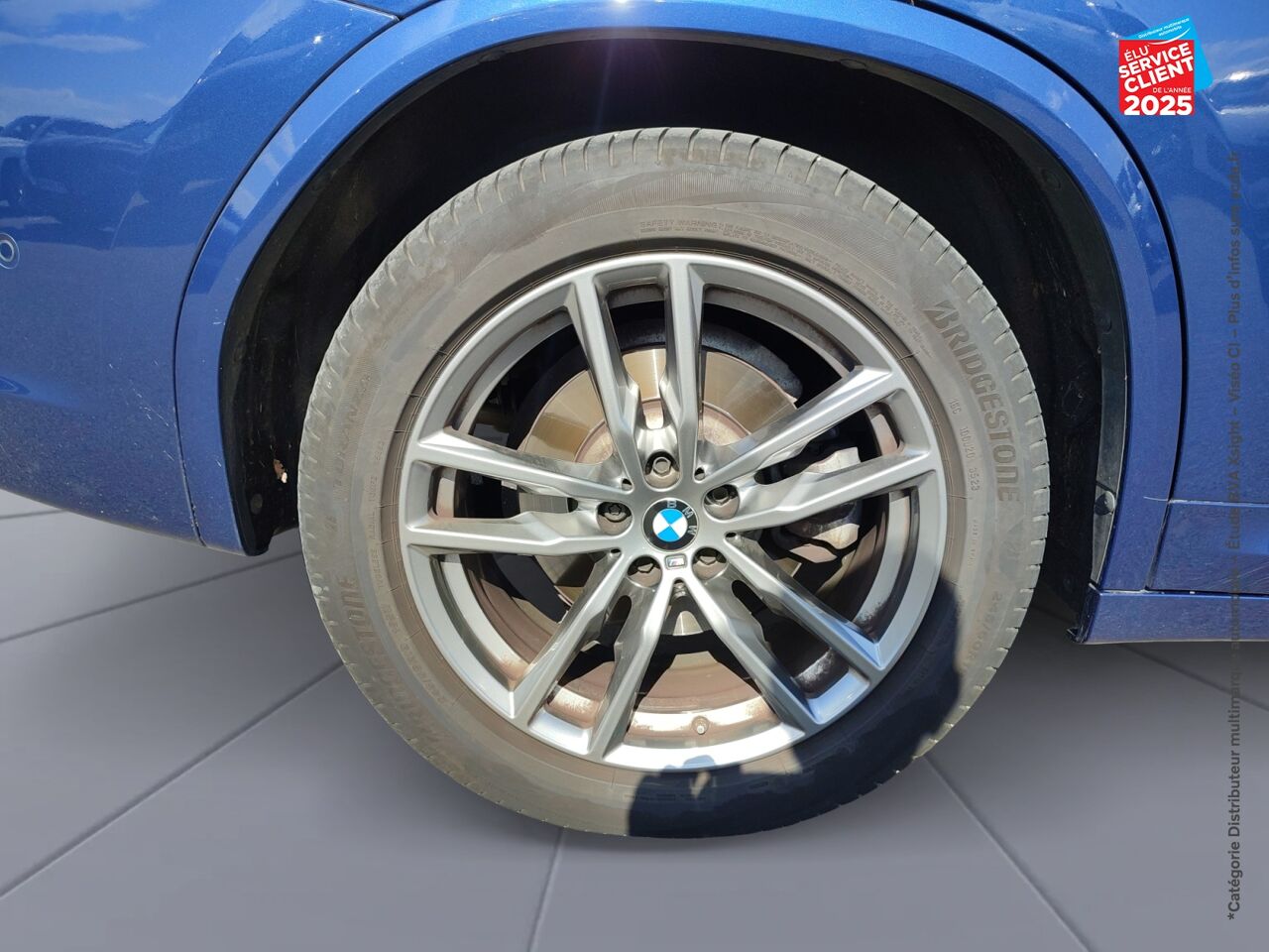 Véhicule d'occasion BMW X3 SDRIVE18DA 150CH M SPORT TOUVRANT SIEGE CHAUF CUIR CAMERA GPS chez Hyundai Chalons