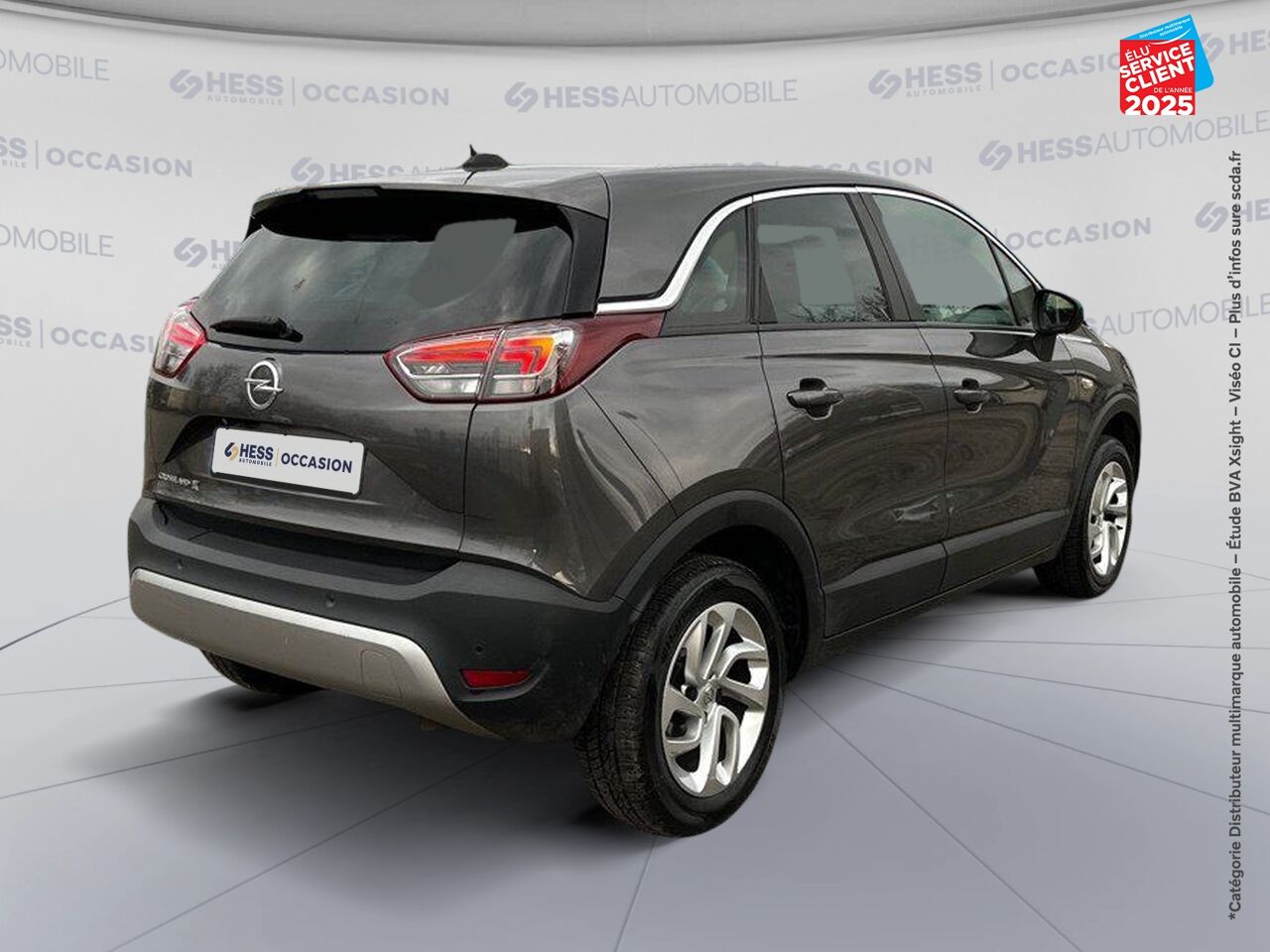 Véhicule d'occasion OPEL CROSSLAND X 1.2 TURBO 130CH ELEGANCE BVA EURO 6D-T GPS CAMERA chez Toyota Sarreguemines