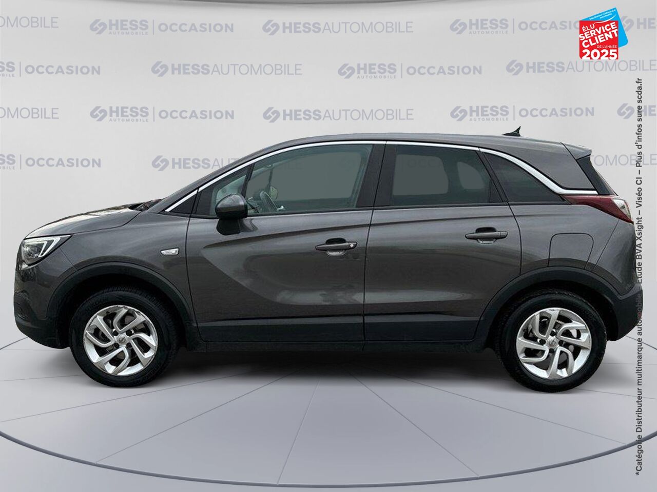 Véhicule d'occasion OPEL CROSSLAND X 1.2 TURBO 130CH ELEGANCE BVA EURO 6D-T GPS CAMERA chez Toyota Sarreguemines