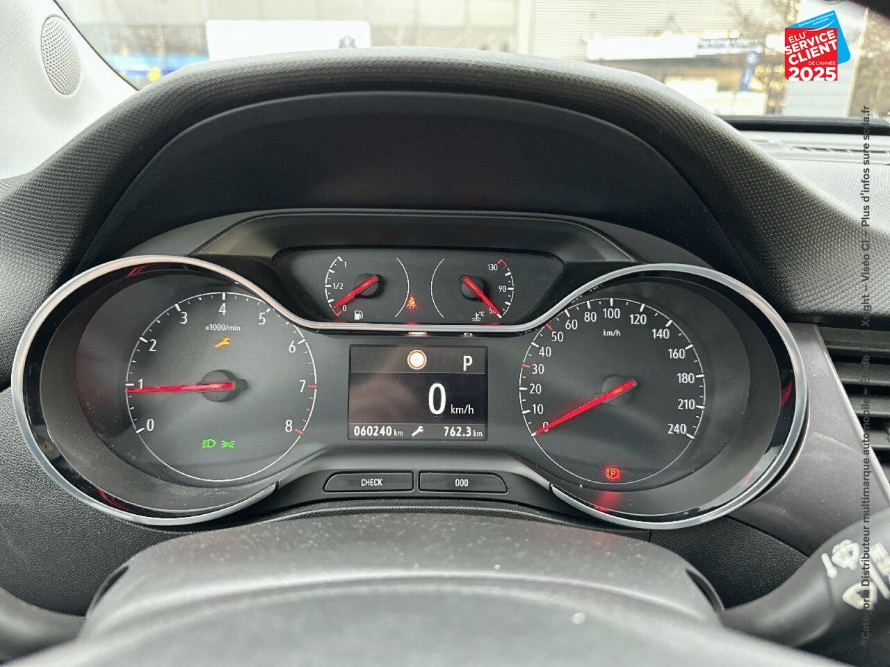 Véhicule d'occasion OPEL CROSSLAND X 1.2 TURBO 130CH ELEGANCE BVA EURO 6D-T GPS CAMERA chez Toyota Sarreguemines