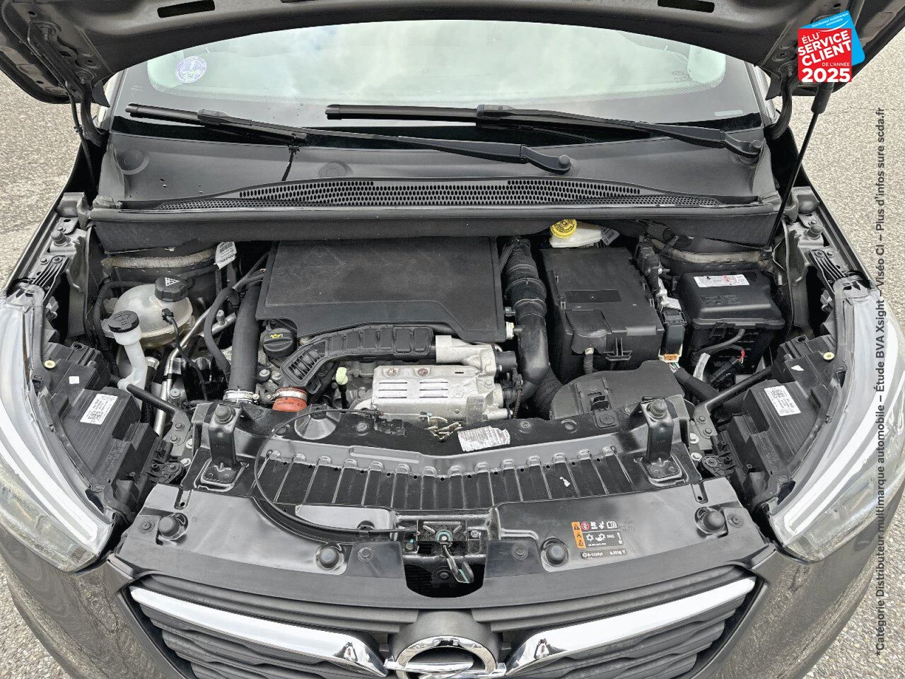 Véhicule d'occasion OPEL CROSSLAND X 1.2 TURBO 130CH ELEGANCE BVA EURO 6D-T GPS CAMERA chez Toyota Sarreguemines