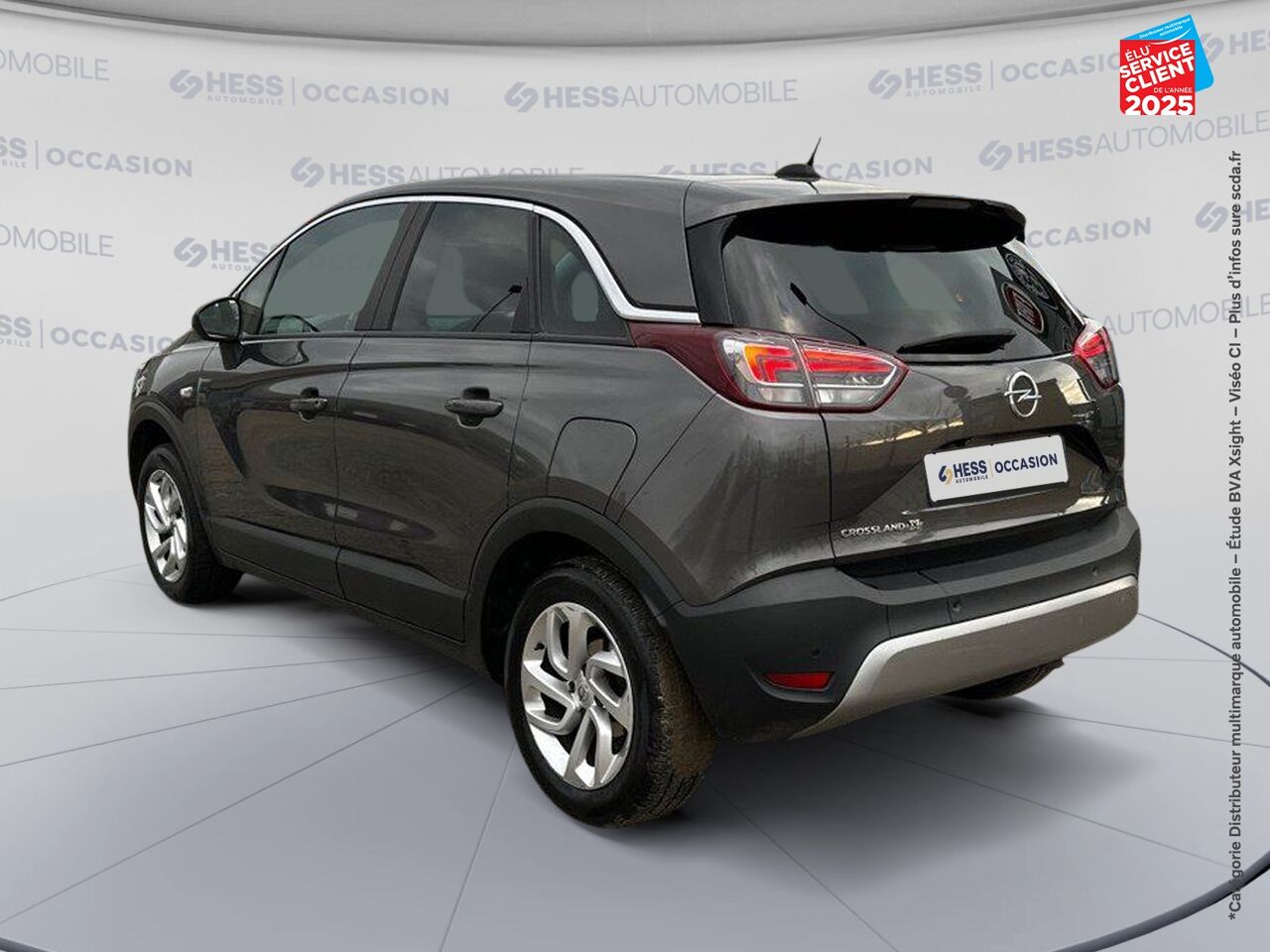 Véhicule d'occasion OPEL CROSSLAND X 1.2 TURBO 130CH ELEGANCE BVA EURO 6D-T GPS CAMERA chez Toyota Sarreguemines