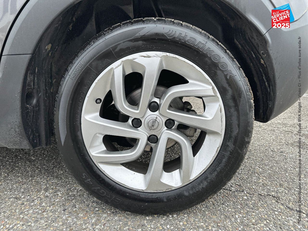 Véhicule d'occasion OPEL CROSSLAND X 1.2 TURBO 130CH ELEGANCE BVA EURO 6D-T GPS CAMERA chez Toyota Sarreguemines