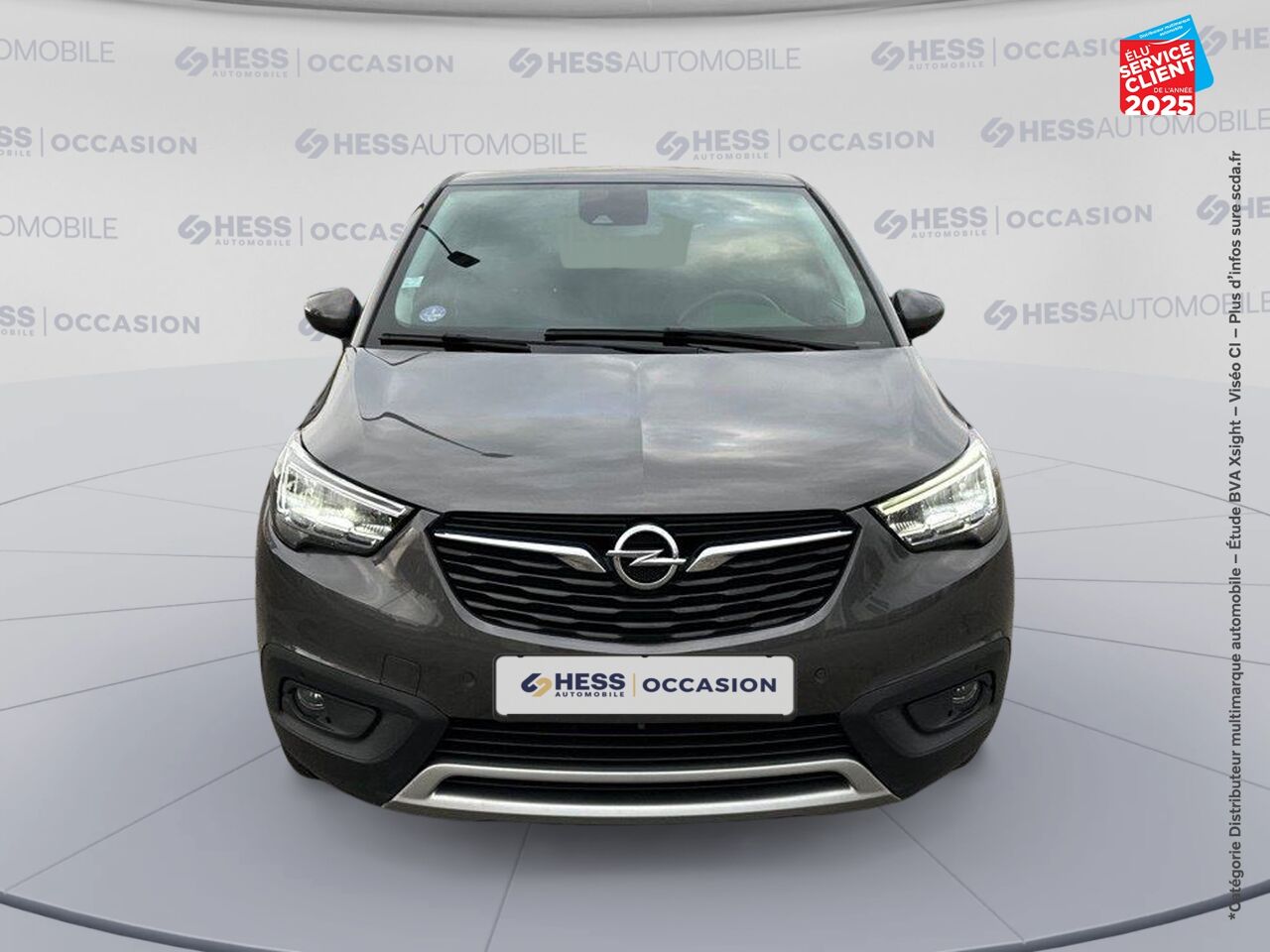 Véhicule d'occasion OPEL CROSSLAND X 1.2 TURBO 130CH ELEGANCE BVA EURO 6D-T GPS CAMERA chez Toyota Sarreguemines