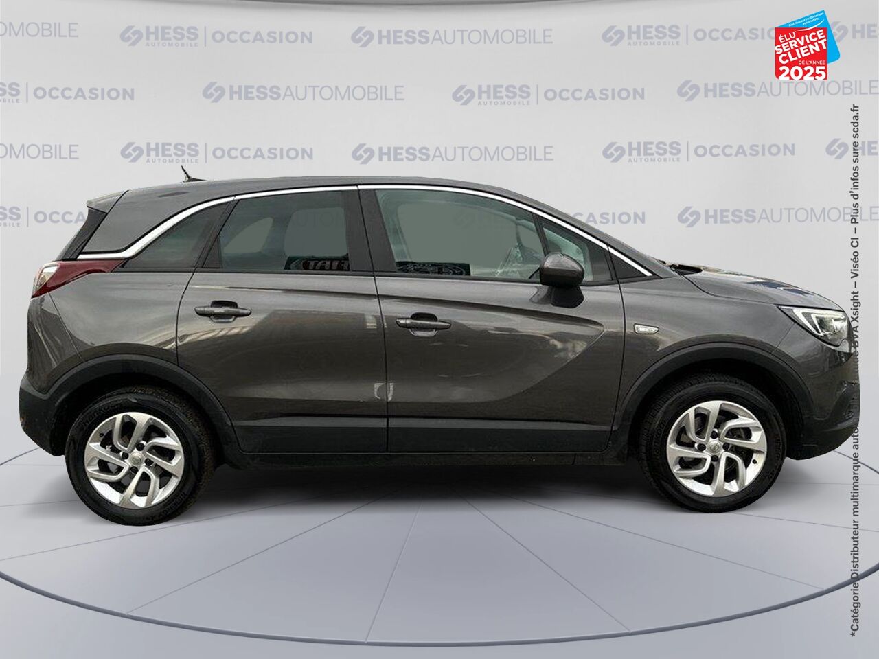 Véhicule d'occasion OPEL CROSSLAND X 1.2 TURBO 130CH ELEGANCE BVA EURO 6D-T GPS CAMERA chez Toyota Sarreguemines