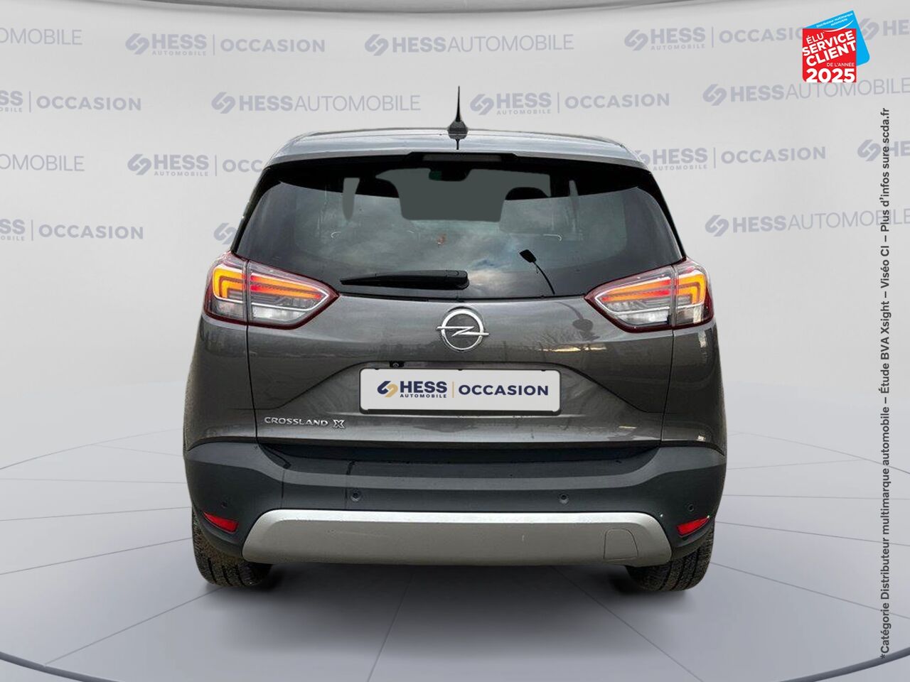 Véhicule d'occasion OPEL CROSSLAND X 1.2 TURBO 130CH ELEGANCE BVA EURO 6D-T GPS CAMERA chez Toyota Sarreguemines