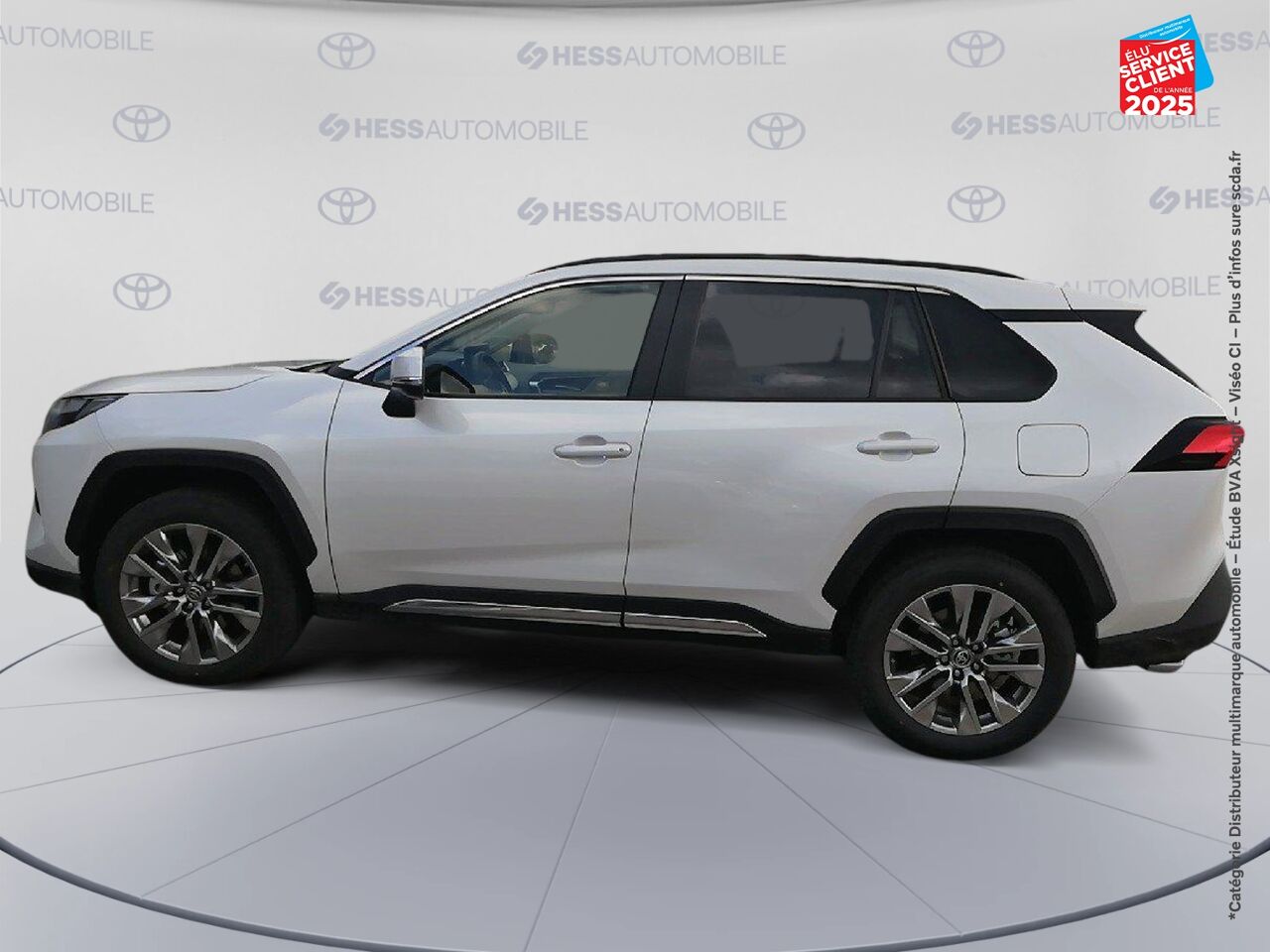 Véhicule d'occasion TOYOTA RAV4 2.5 HYBRIDE 218CH LOUNGE 2WD MY24 chez Renault Colmar