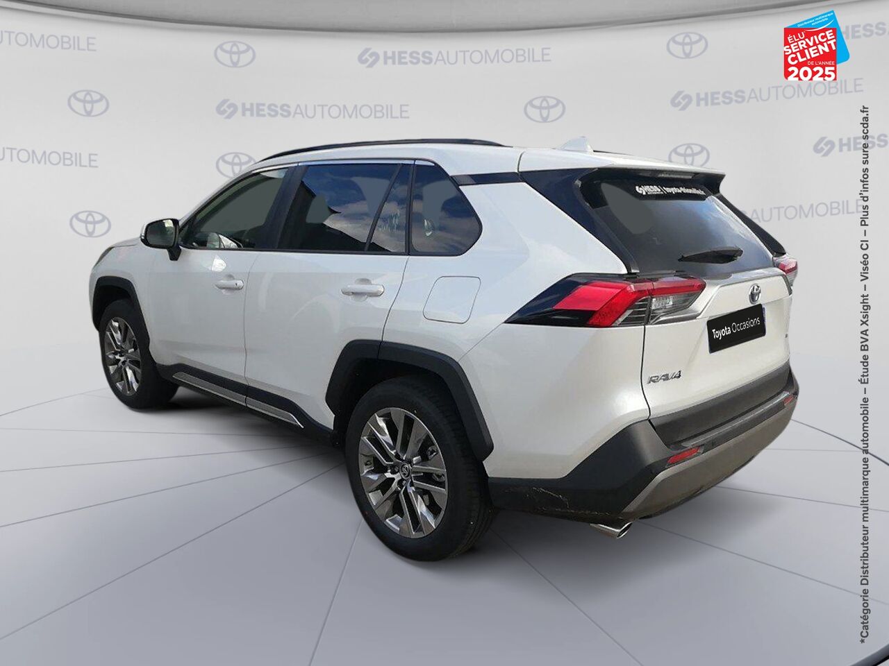 Véhicule d'occasion TOYOTA RAV4 2.5 HYBRIDE 218CH LOUNGE 2WD MY24 chez Renault Colmar