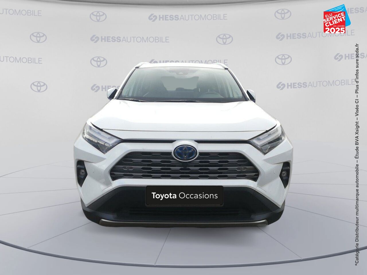 Véhicule d'occasion TOYOTA RAV4 2.5 HYBRIDE 218CH LOUNGE 2WD MY24 chez Renault Colmar