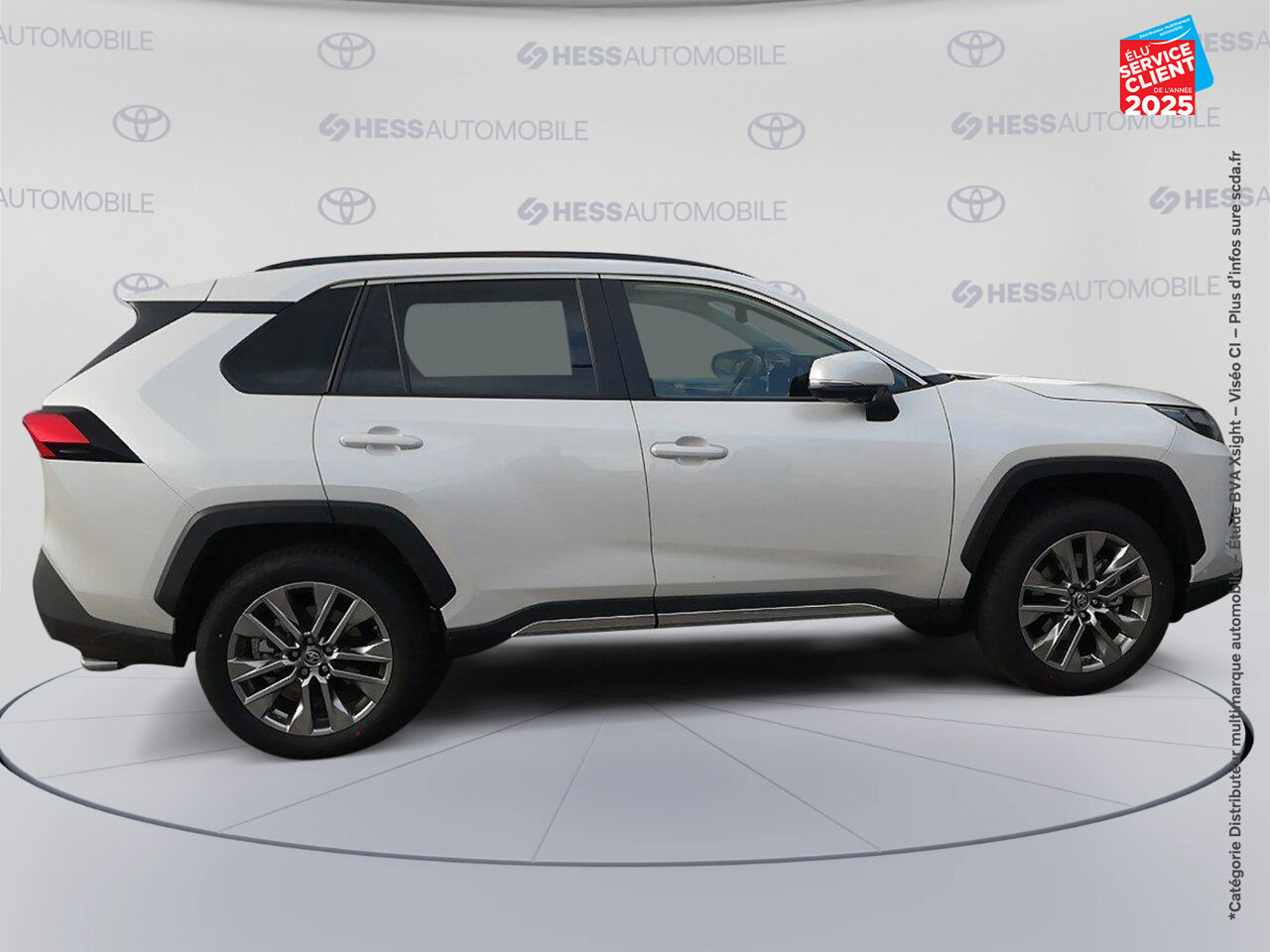 Véhicule d'occasion TOYOTA RAV4 2.5 HYBRIDE 218CH LOUNGE 2WD MY24 chez Renault Colmar