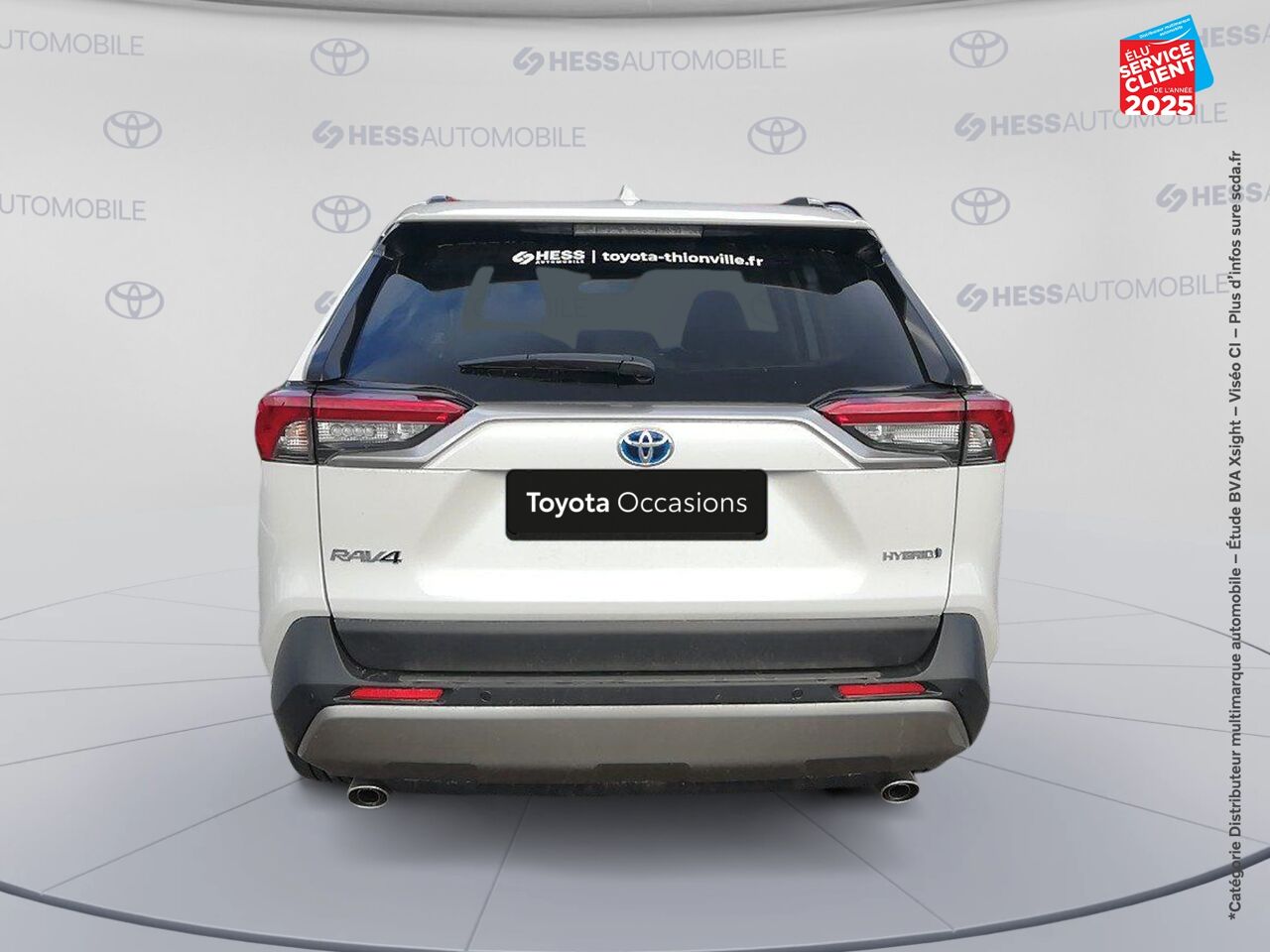 Véhicule d'occasion TOYOTA RAV4 2.5 HYBRIDE 218CH LOUNGE 2WD MY24 chez Renault Colmar