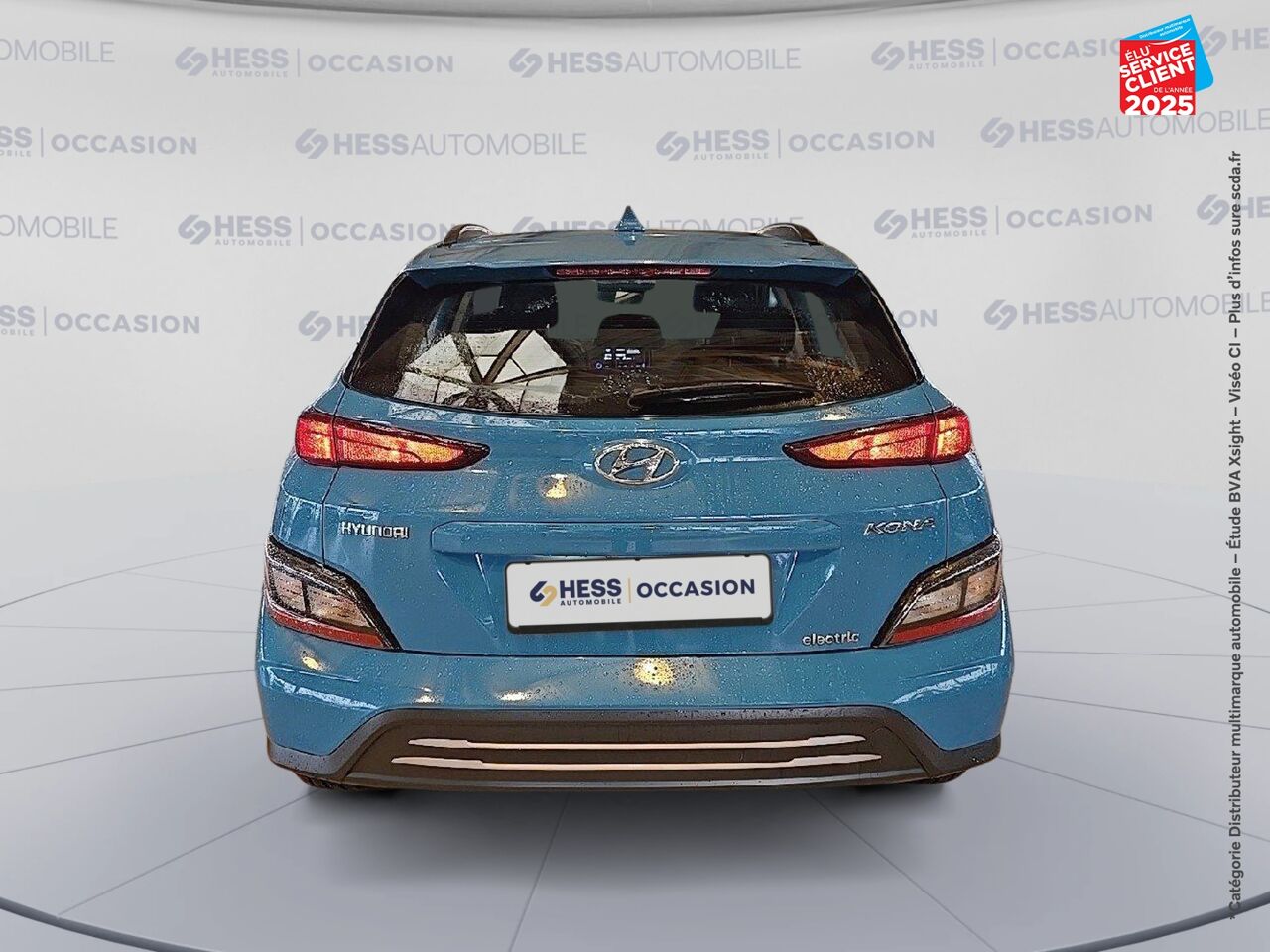Véhicule d'occasion HYUNDAI KONA ELECTRIC 39KWH - 136CH INTUITIVE CAMERA CARPLAY chez Hyundai Epernay