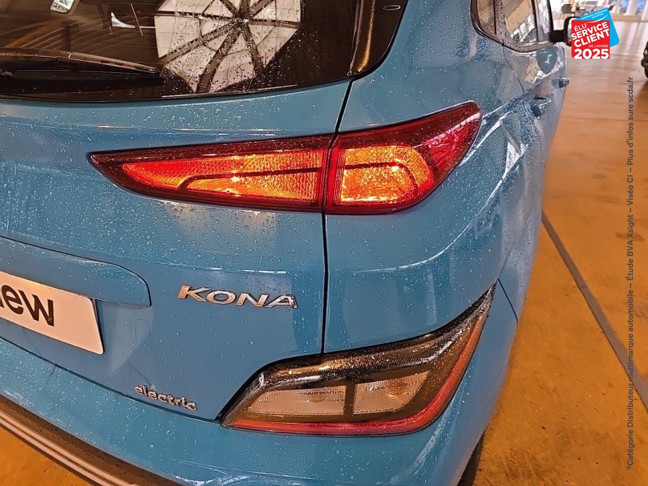 Véhicule d'occasion HYUNDAI KONA ELECTRIC 39KWH - 136CH INTUITIVE CAMERA CARPLAY chez Hyundai Epernay