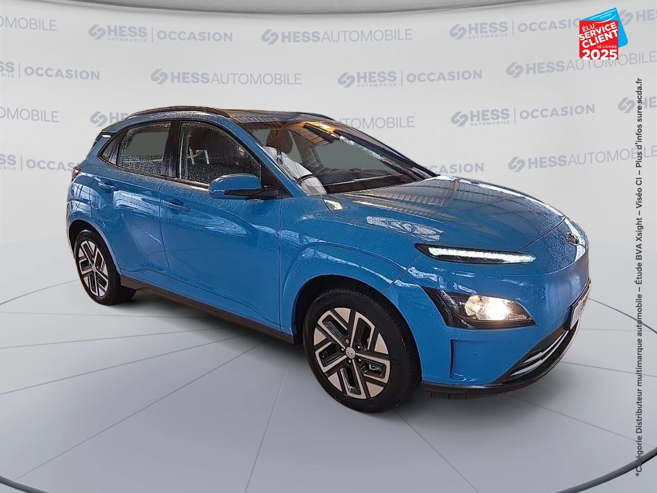 Véhicule d'occasion HYUNDAI KONA ELECTRIC 39KWH - 136CH INTUITIVE CAMERA CARPLAY chez Hyundai Epernay