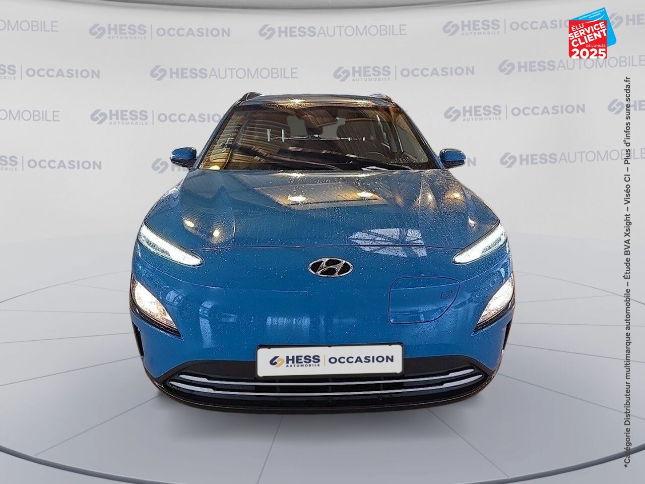 Véhicule d'occasion HYUNDAI KONA ELECTRIC 39KWH - 136CH INTUITIVE CAMERA CARPLAY chez Hyundai Epernay