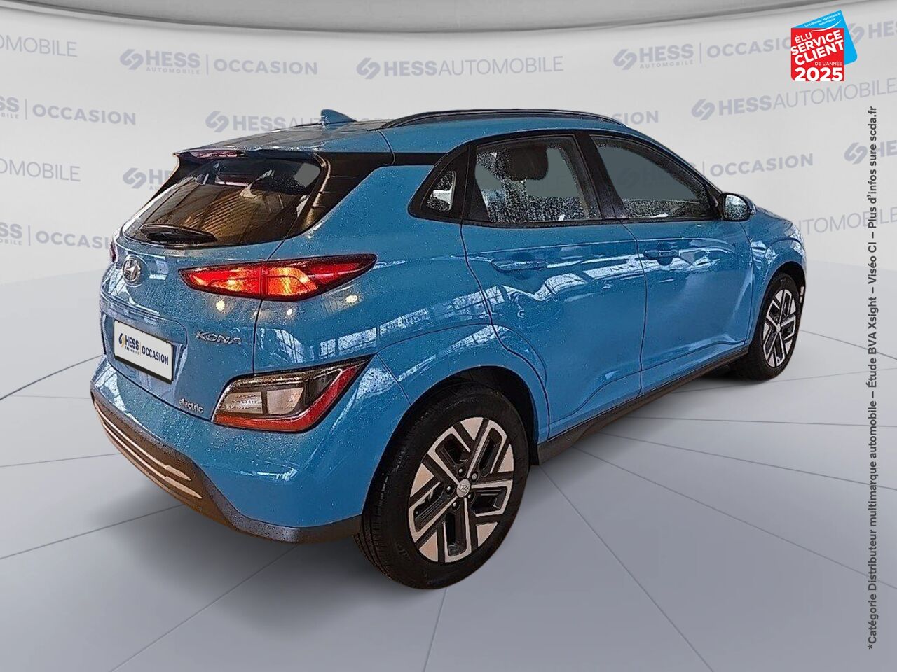 Véhicule d'occasion HYUNDAI KONA ELECTRIC 39KWH - 136CH INTUITIVE CAMERA CARPLAY chez Hyundai Epernay