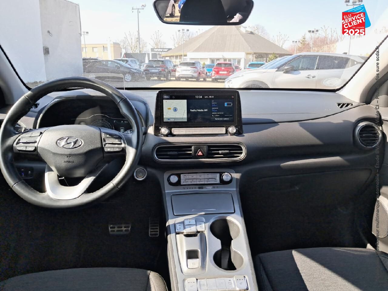 Véhicule d'occasion HYUNDAI KONA ELECTRIC 39KWH - 136CH CREATIVE chez Hyundai Chalons