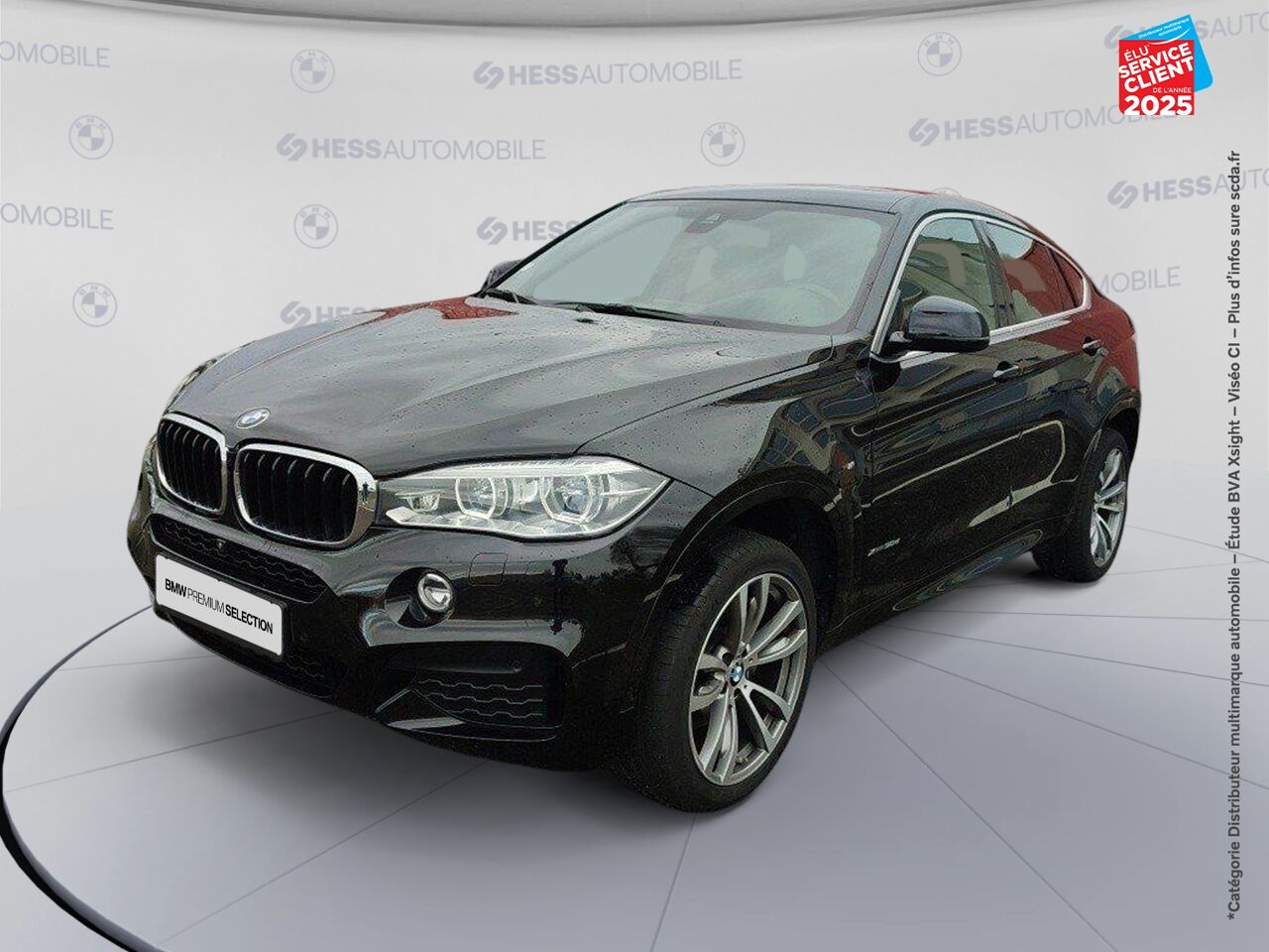 Véhicule d'occasion BMW X6 XDRIVE 30DA 258CH M SPORT 2018 EURO6C chez BMW Besançon