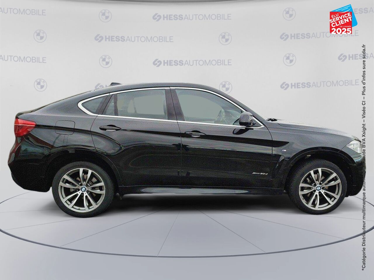 Véhicule d'occasion BMW X6 XDRIVE 30DA 258CH M SPORT 2018 EURO6C chez BMW Besançon