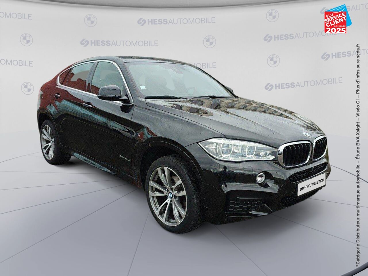 Véhicule d'occasion BMW X6 XDRIVE 30DA 258CH M SPORT 2018 EURO6C chez BMW Besançon