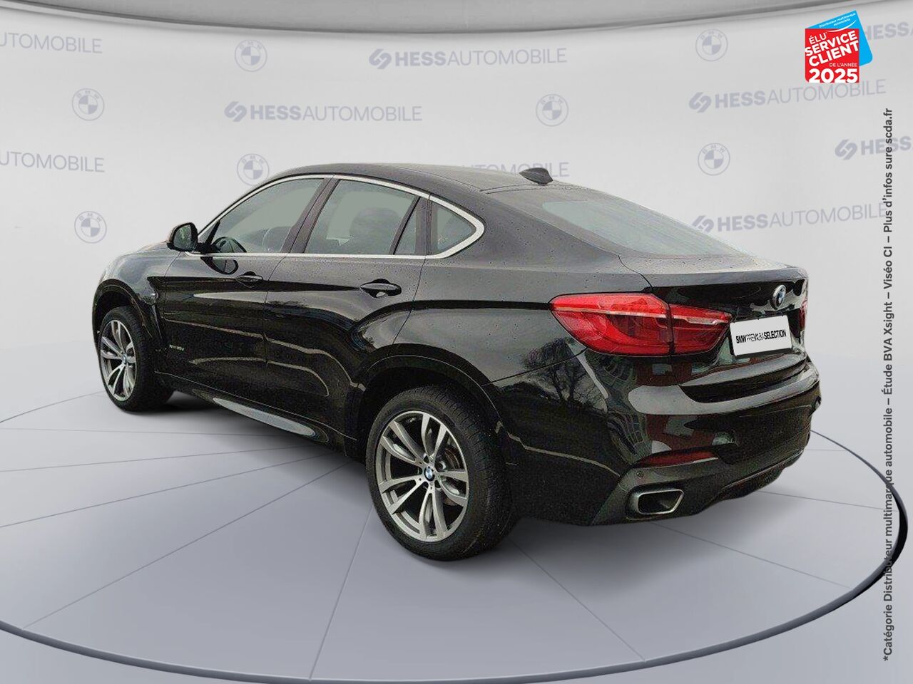 Véhicule d'occasion BMW X6 XDRIVE 30DA 258CH M SPORT 2018 EURO6C chez BMW Besançon