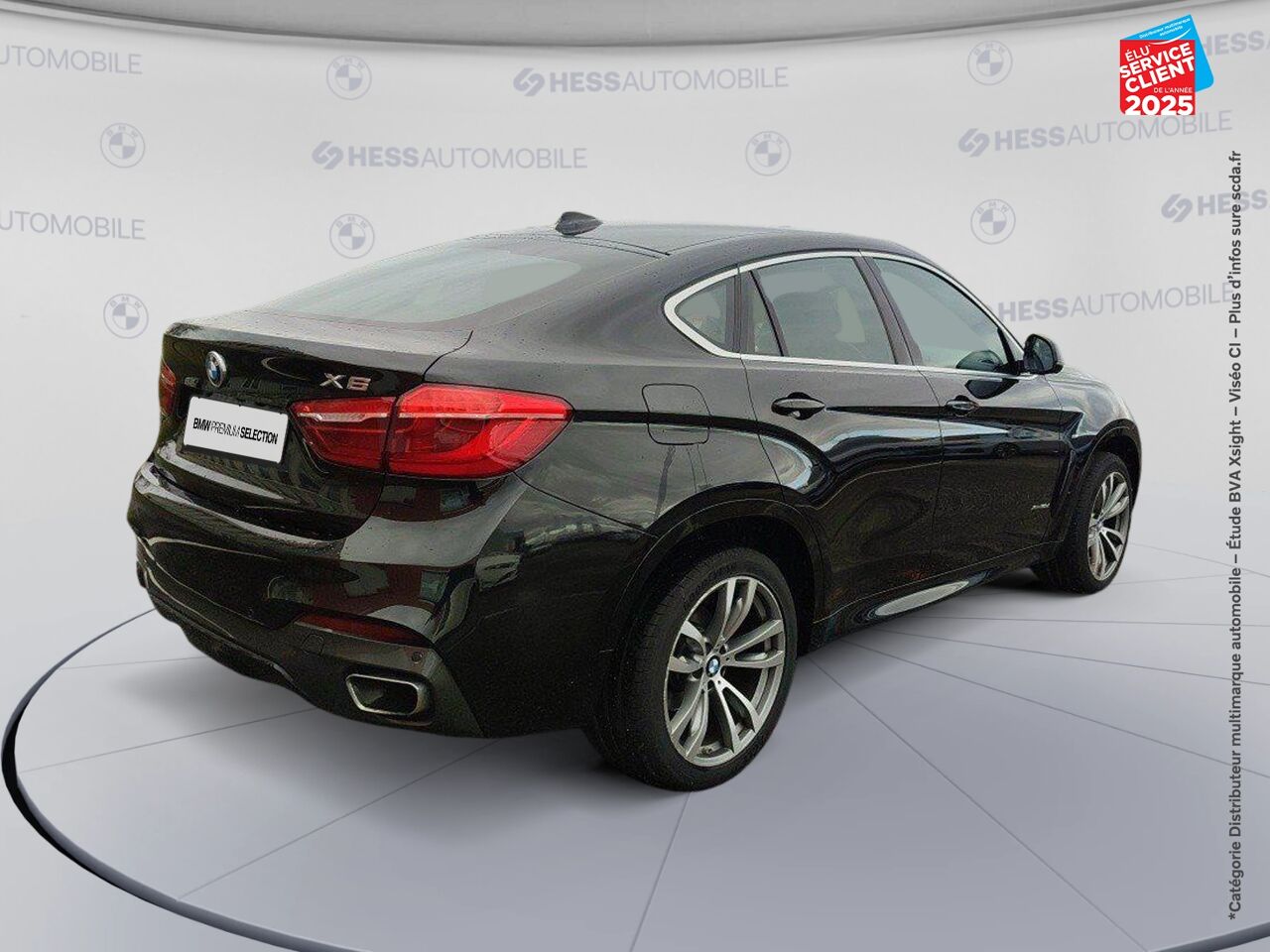 Véhicule d'occasion BMW X6 XDRIVE 30DA 258CH M SPORT 2018 EURO6C chez BMW Besançon