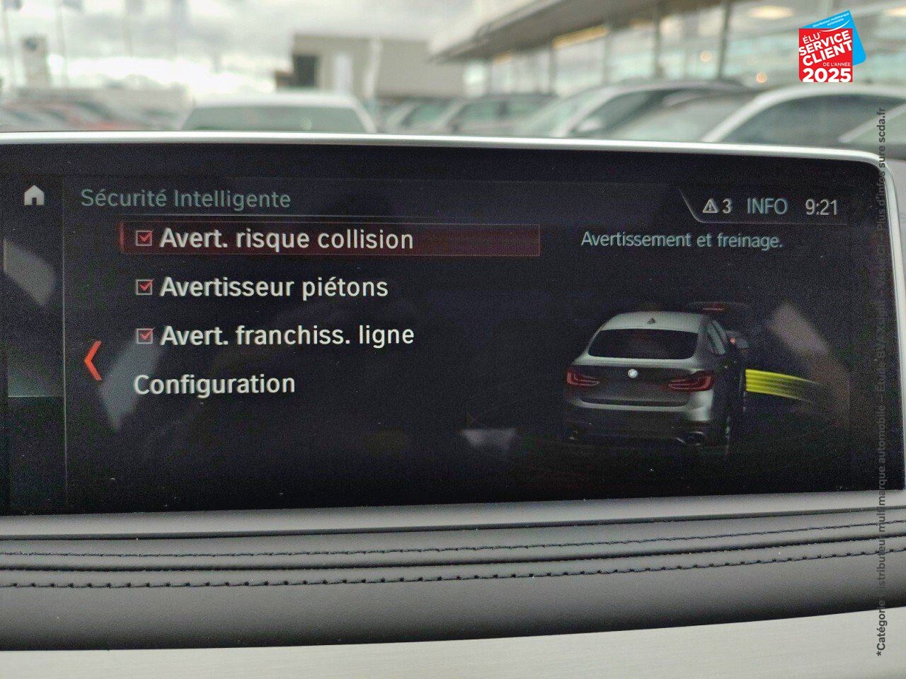 Véhicule d'occasion BMW X6 XDRIVE 30DA 258CH M SPORT 2018 EURO6C chez BMW Besançon