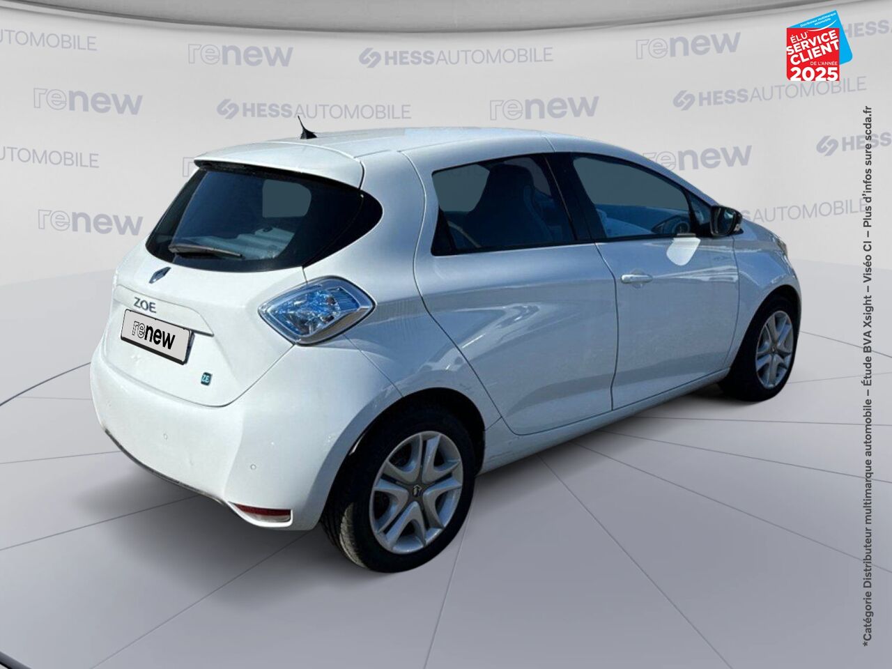 Véhicule d'occasion RENAULT ZOE ZEN CHARGE NORMALE TYPE 2 GPS RADAR AR chez Renault Colmar