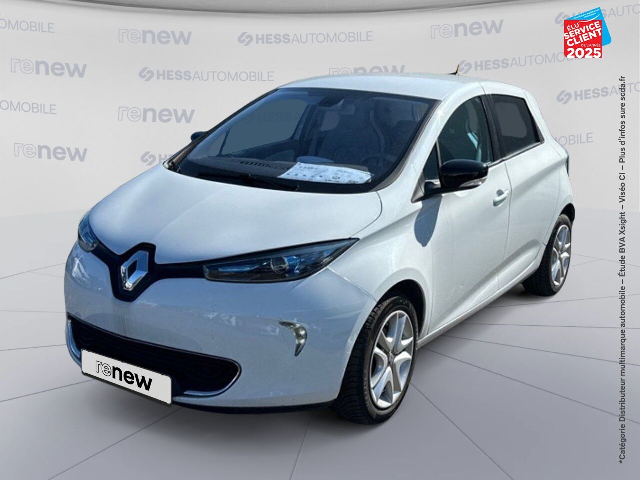 Véhicule d'occasion RENAULT ZOE ZEN CHARGE NORMALE TYPE 2 GPS RADAR AR chez Renault Colmar