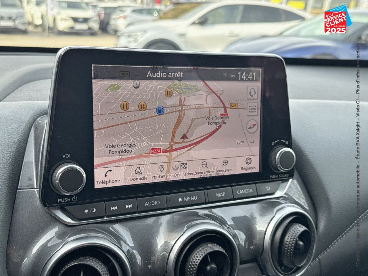 Véhicule d'occasion NISSAN JUKE 1.0 DIG-T 114CH TEKNA DCT 2021 SIEGES CHAUF GPS CAMERA chez Nissan Juke occasion