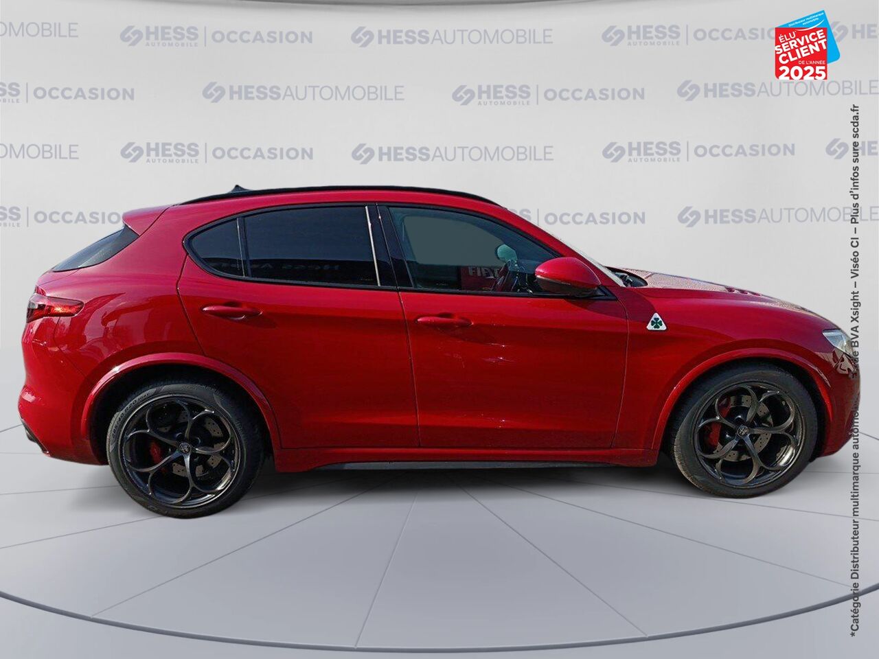 Véhicule d'occasion ALFA ROMEO STELVIO 2.9 V6 510CH QUADRIFOGLIO Q4 AT8 TPANO chez Volvo Epernay
