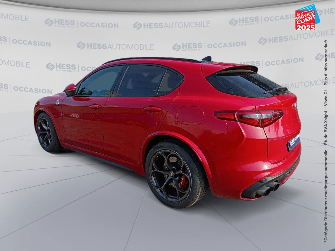 Véhicule d'occasion ALFA ROMEO STELVIO 2.9 V6 510CH QUADRIFOGLIO Q4 AT8 TPANO chez Volvo Epernay