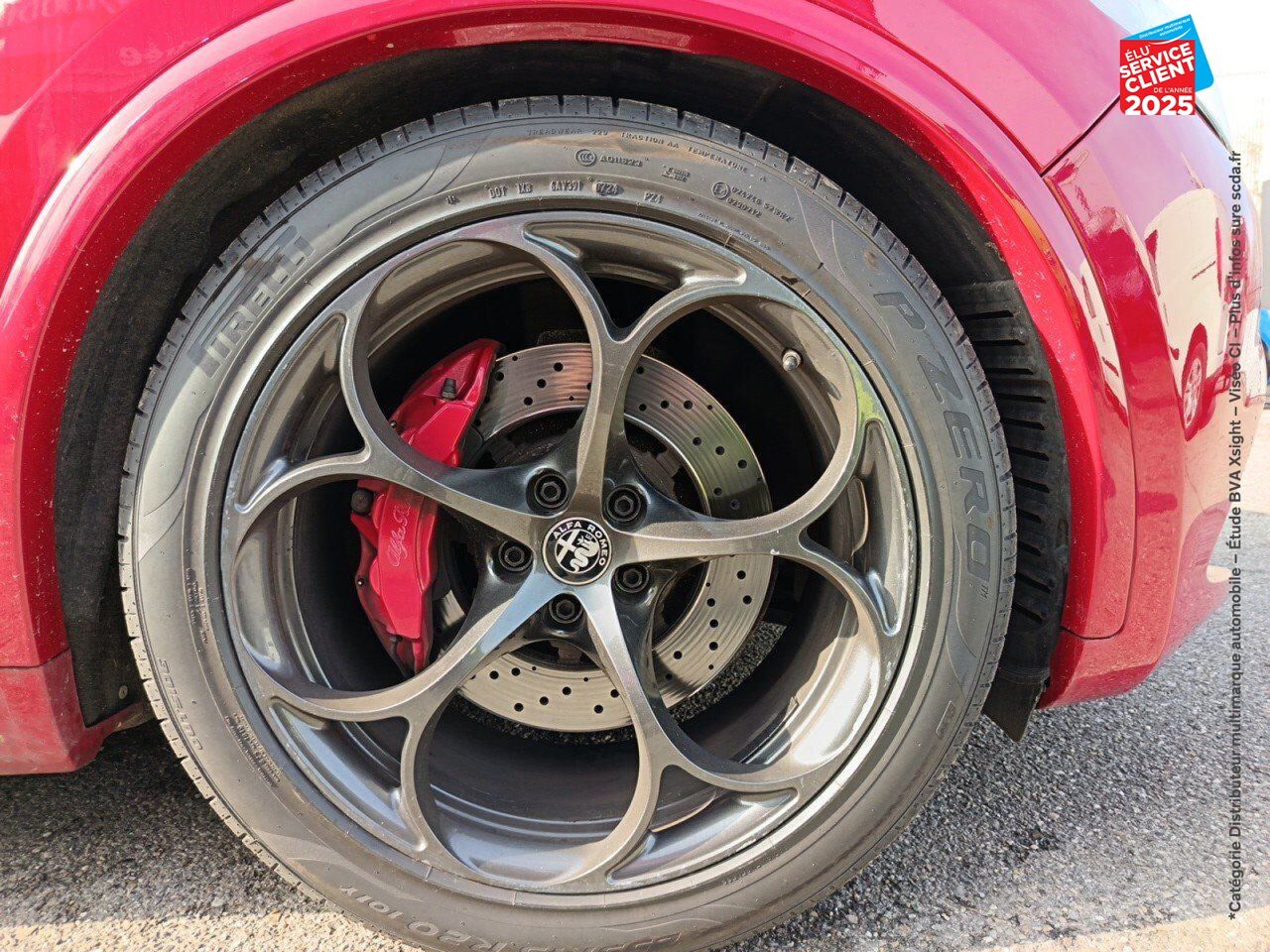 Véhicule d'occasion ALFA ROMEO STELVIO 2.9 V6 510CH QUADRIFOGLIO Q4 AT8 TPANO chez Volvo Epernay