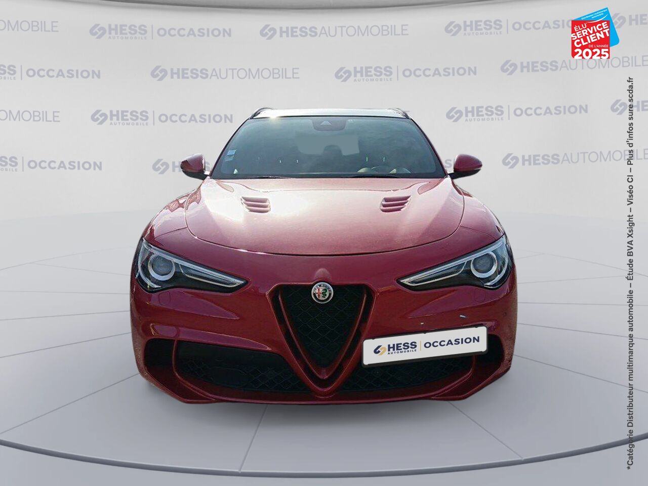 Véhicule d'occasion ALFA ROMEO STELVIO 2.9 V6 510CH QUADRIFOGLIO Q4 AT8 TPANO chez Volvo Epernay