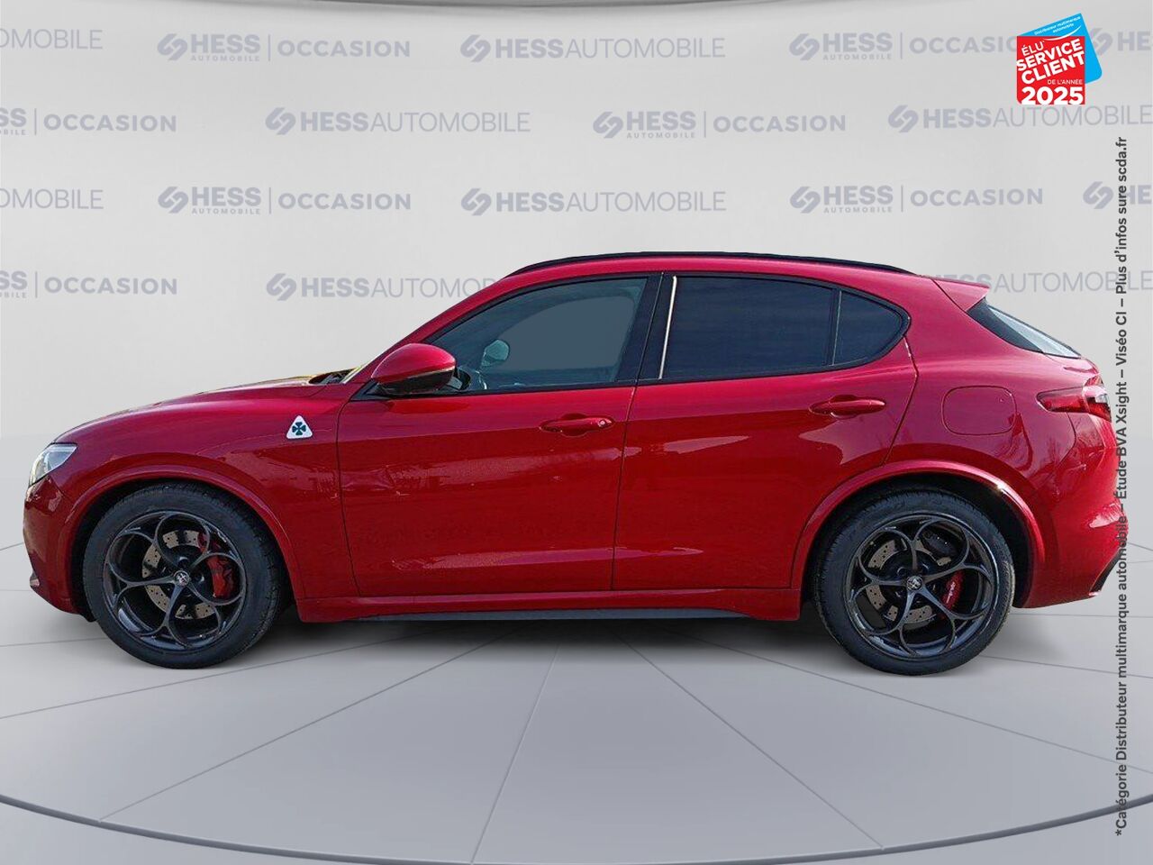 Véhicule d'occasion ALFA ROMEO STELVIO 2.9 V6 510CH QUADRIFOGLIO Q4 AT8 TPANO chez Volvo Epernay