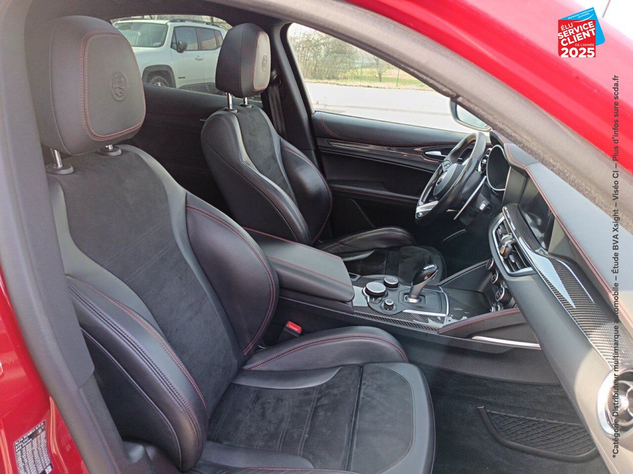 Véhicule d'occasion ALFA ROMEO STELVIO 2.9 V6 510CH QUADRIFOGLIO Q4 AT8 TPANO chez Volvo Epernay