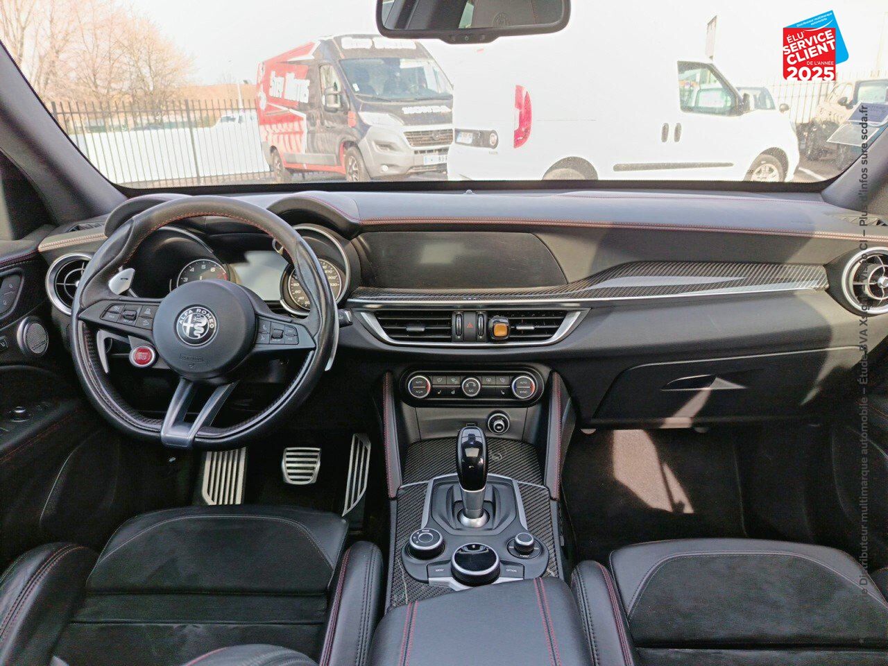 Véhicule d'occasion ALFA ROMEO STELVIO 2.9 V6 510CH QUADRIFOGLIO Q4 AT8 TPANO chez Volvo Epernay